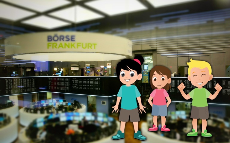 An der Börse Geld anlegen für Kinder