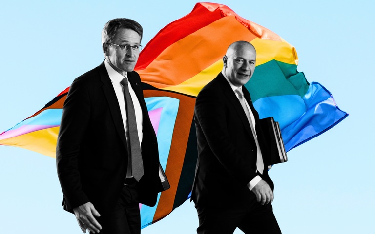 Daniel Günther (l.) und Kai Wegner