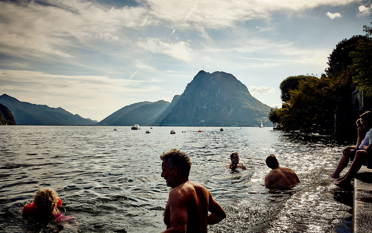 Letzter Sommertag am See