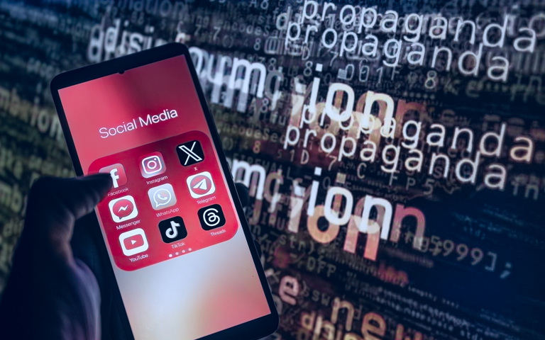Social-Media-Plattformen sind Propagandaschleudern