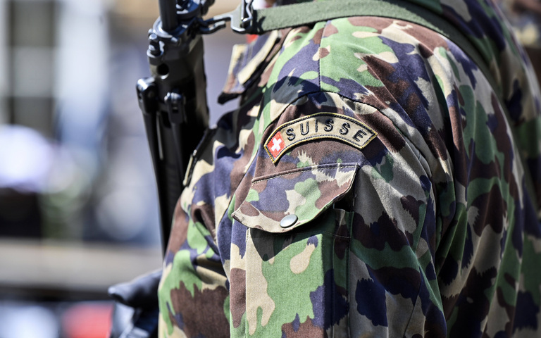 Soldat der Schweizer Armee