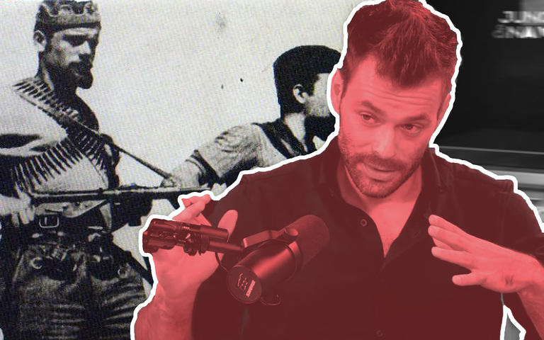 Brigate Garibaldi / Podcaster und linker Aktivist Tilo Jung