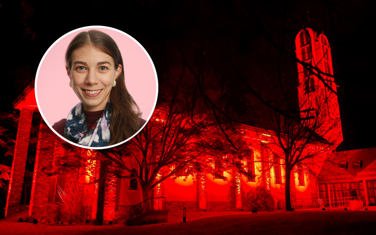 OIDAC-Direktorin Anja Tang / St. Johannes Nepomuk in Chemnitz