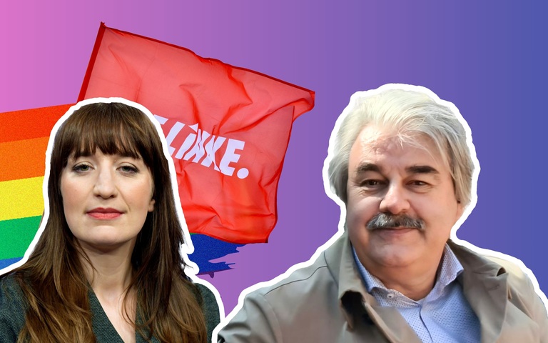 Linkspartei-Fraktionschefin Heidi Reichinnek und Jura-Professor Tim Drygala