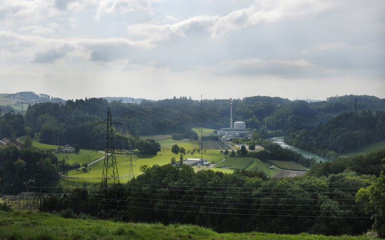 Kernkraftwerk Mühleberg in der Schweiz