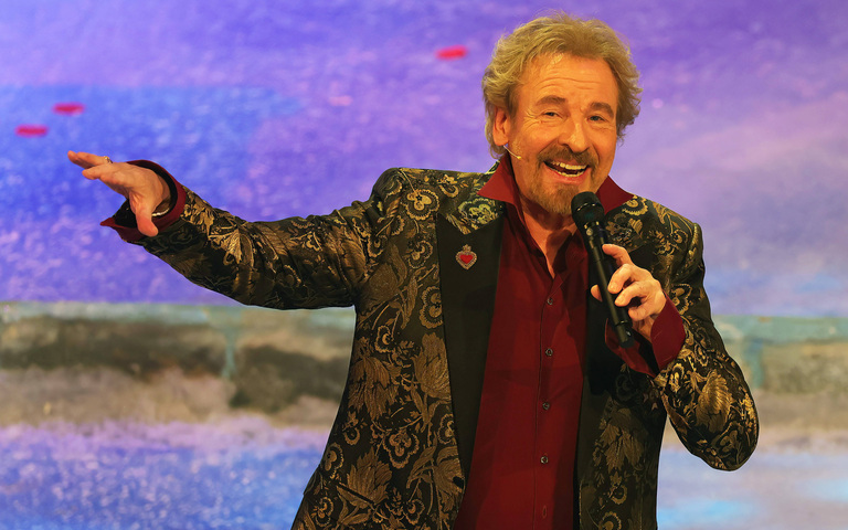 Thomas Gottschalk beim Adventsfest der 100.000 Lichter im Jahr 2024