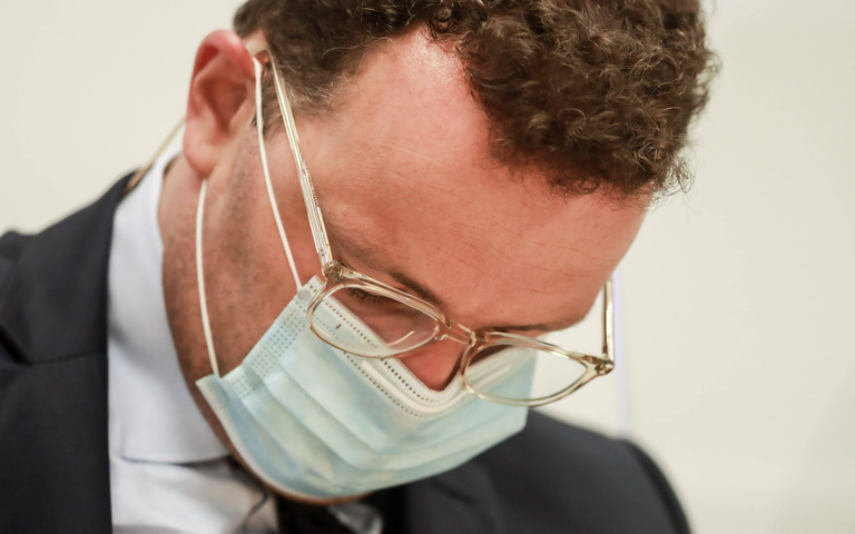 Der damalige Bundesgesundheitsminister Jens Spahn 2020