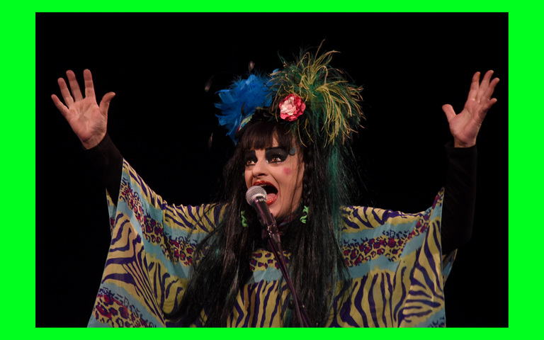 Nina Hagen bei einem Konzert in Essen am Ostersonntag 2016