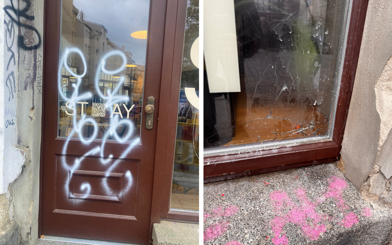 Schäden Café Stay Leipzig