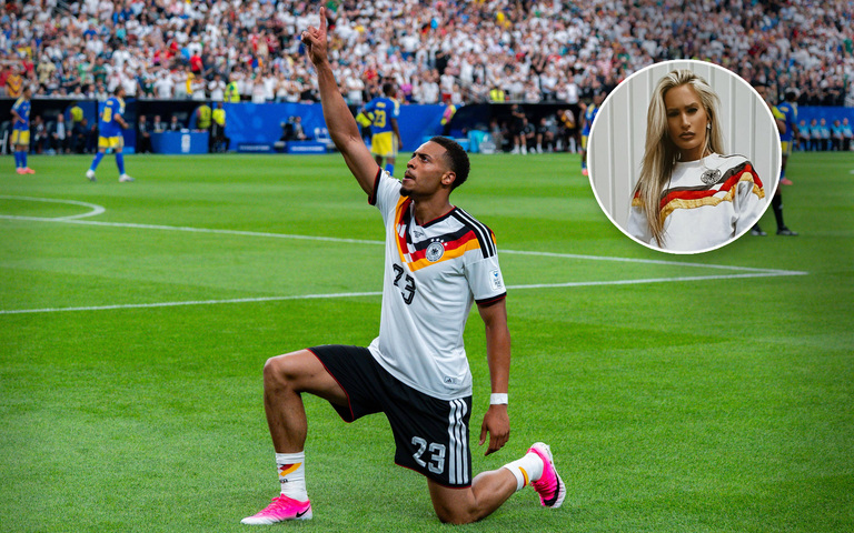 DFB-Spieler Felix Nmecha jubelt nach seinem Tor gegen Curaçao in der Gruppenphase der Fußball-WM 2026
