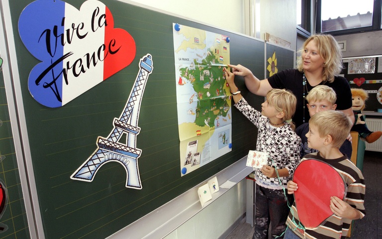 Schule Unterricht Französisch