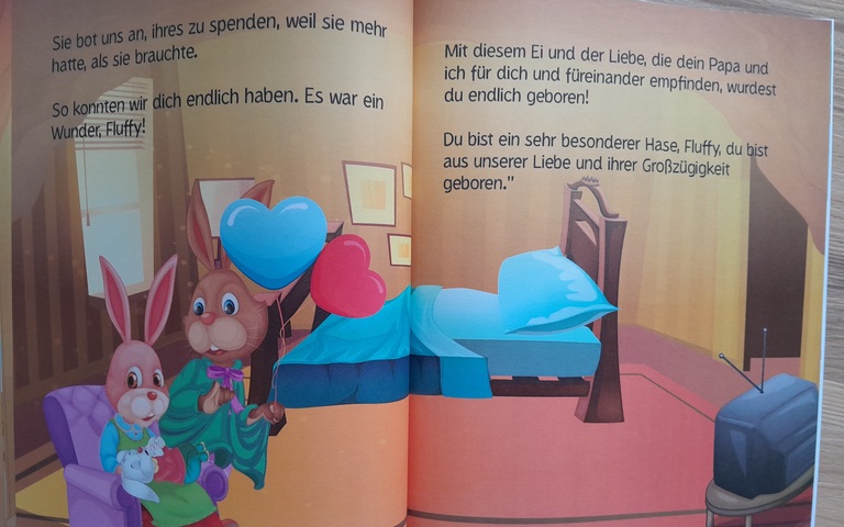 Auszug „Fluffy, der Wunderhase“ von Blossom Tailor