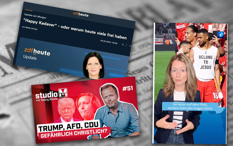 Deutsche Medien und ihr gestörtes Verhältnis zum Christentum