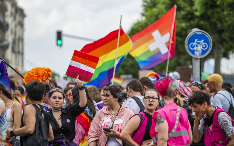 LGBTQ-Kundgebung in Genf 2025
