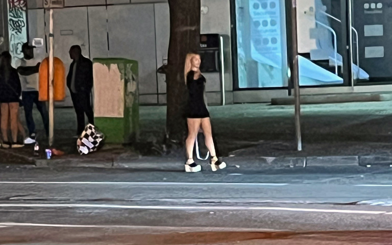 Prostituierte auf dem Berliner Straßenstrich
