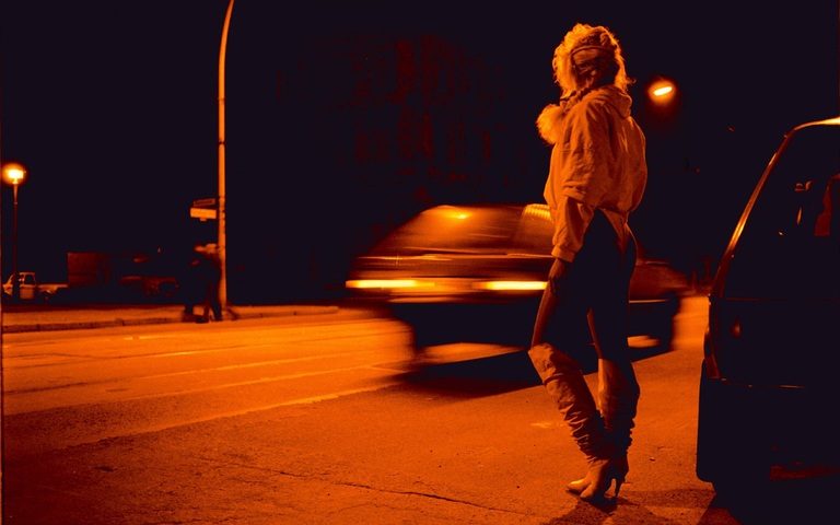 Prostituiere auf dem Straßenstrich in Berlin, Symbolbild