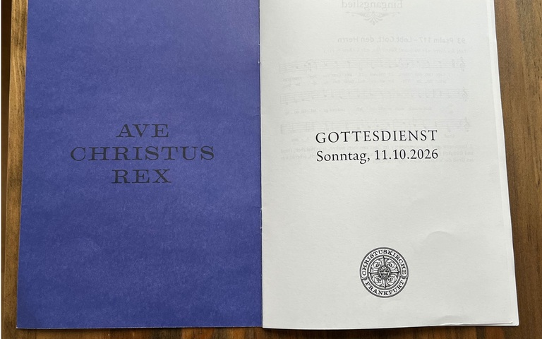 Ablauf Gottesdienst 2