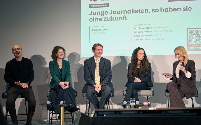 Journalistenkongress 2026 in Zürich: Junge Journalisten